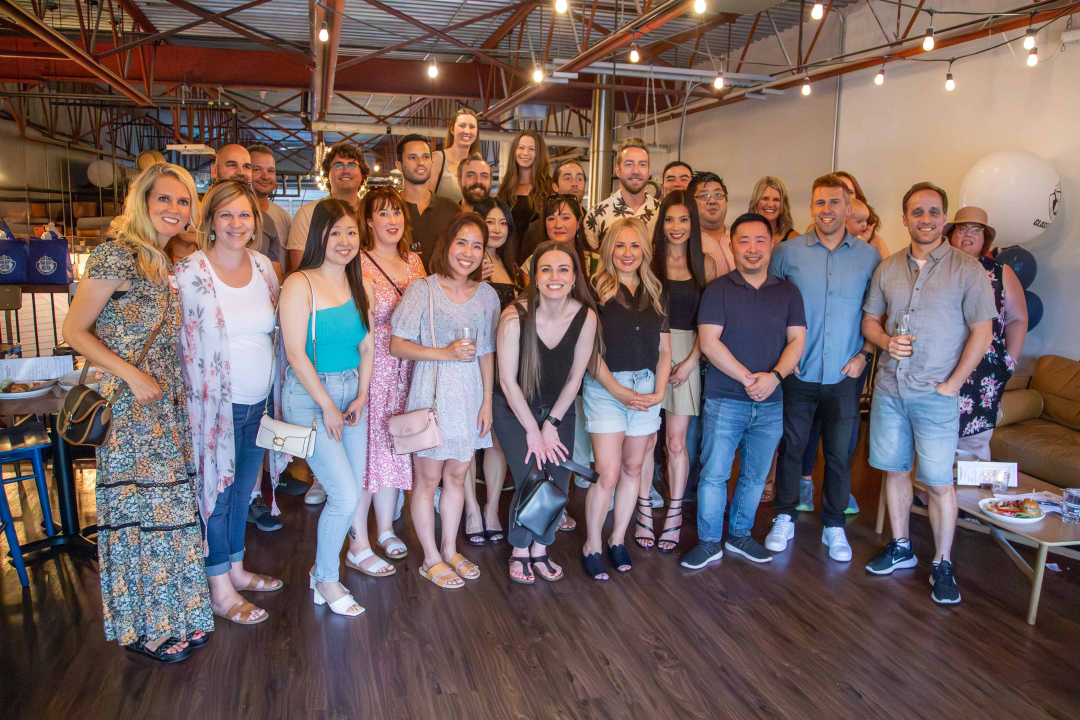 Alums connecting as they celebrate their Class of 2004 Pacific Academy 20-Year Reunion