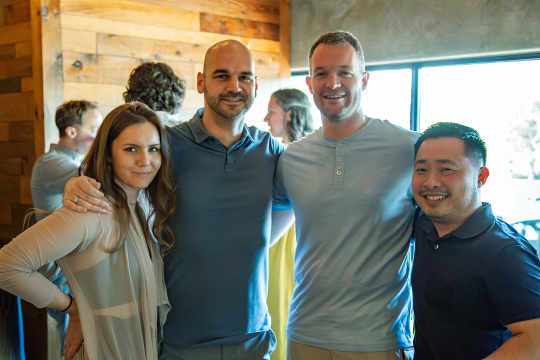 Alums connecting as they celebrate their Class of 2004 Pacific Academy 20-Year Reunion