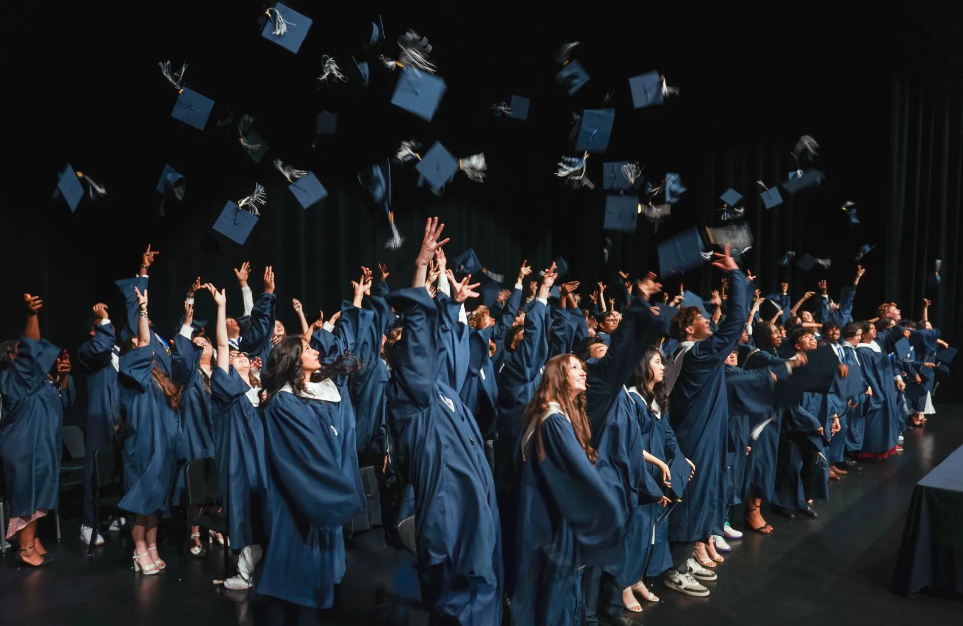 PA Grad 2025 Hat Toss