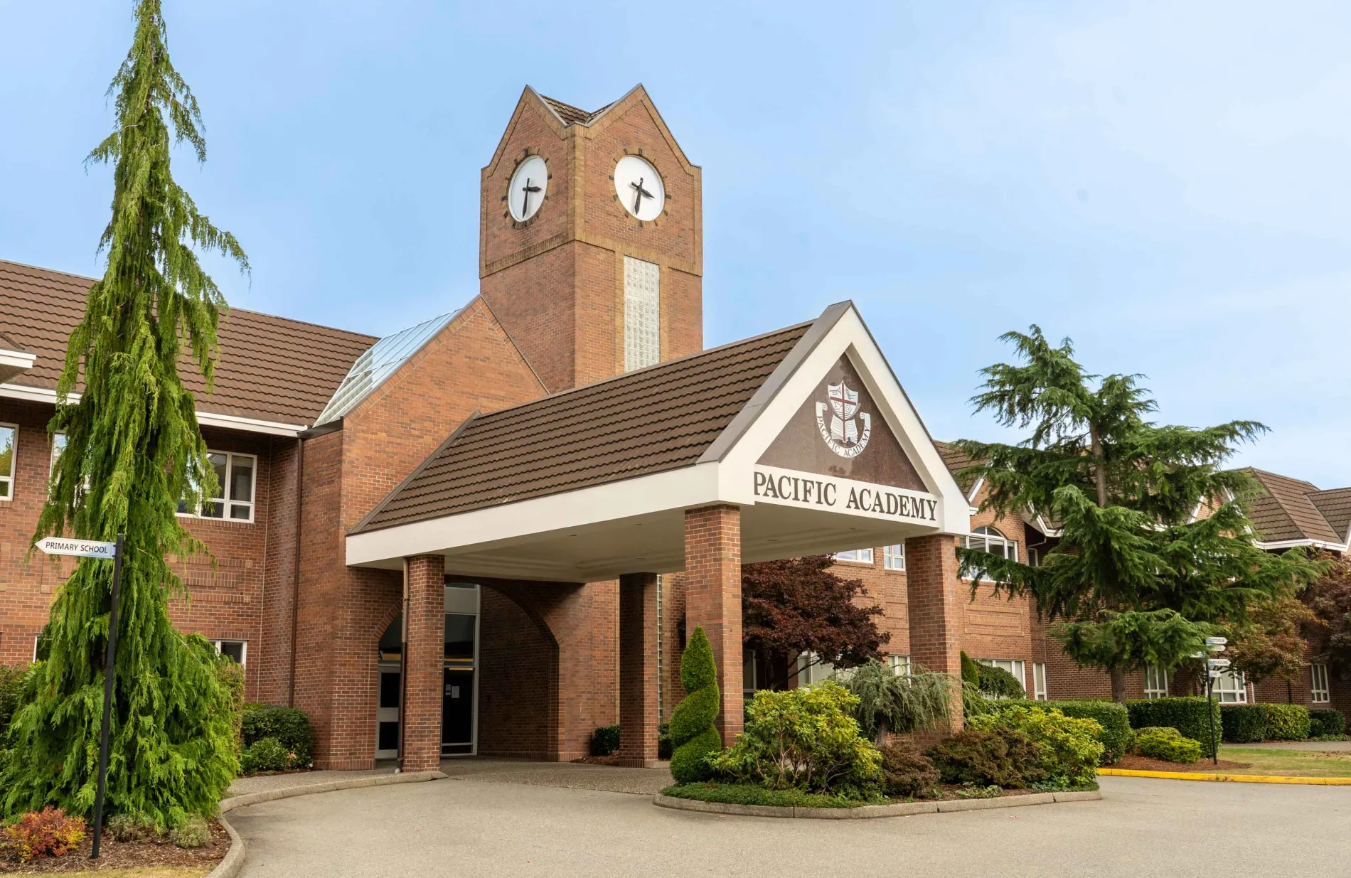Main Entrance Pacific Academy