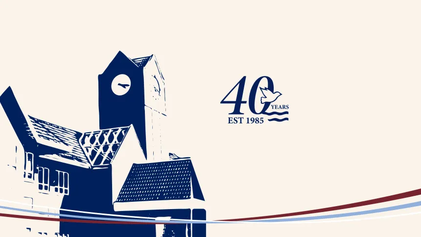 40th Banner Simple